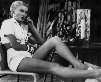 Carol Ohmart in "The Scarlet Hour" picture of carol ohmart from scarlet hour
